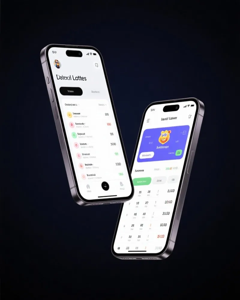非凡彩票 APP Interface